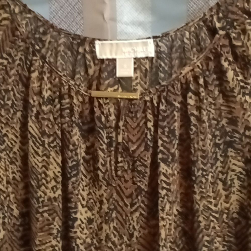 Michael Kors Black Multi-Colored Geometric Design… - image 2